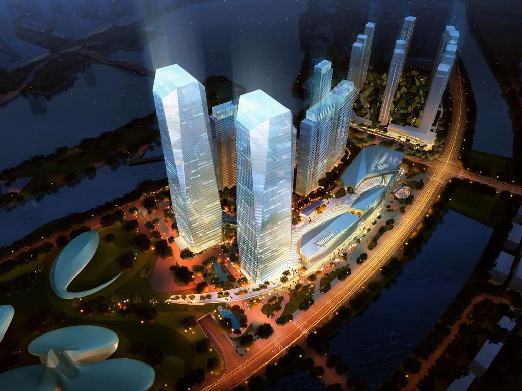 Meixi Lake Hotel, A Luxury Collection Hotel, Changsha Exterior photo